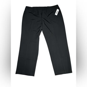 DKNY Sullivan St slash pocket flare fit Elegant Black Dress Pants women’s 20W